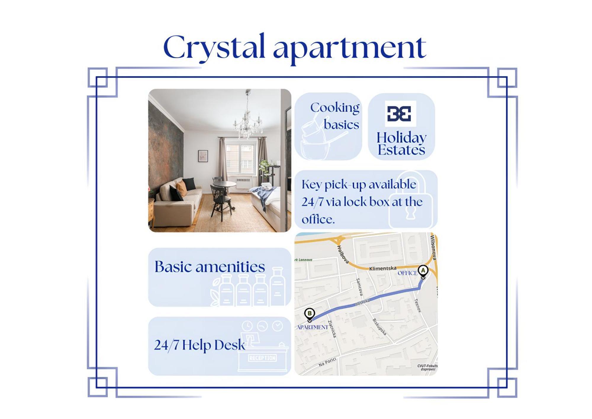 Crystal Apartment Prague Ngoại thất bức ảnh